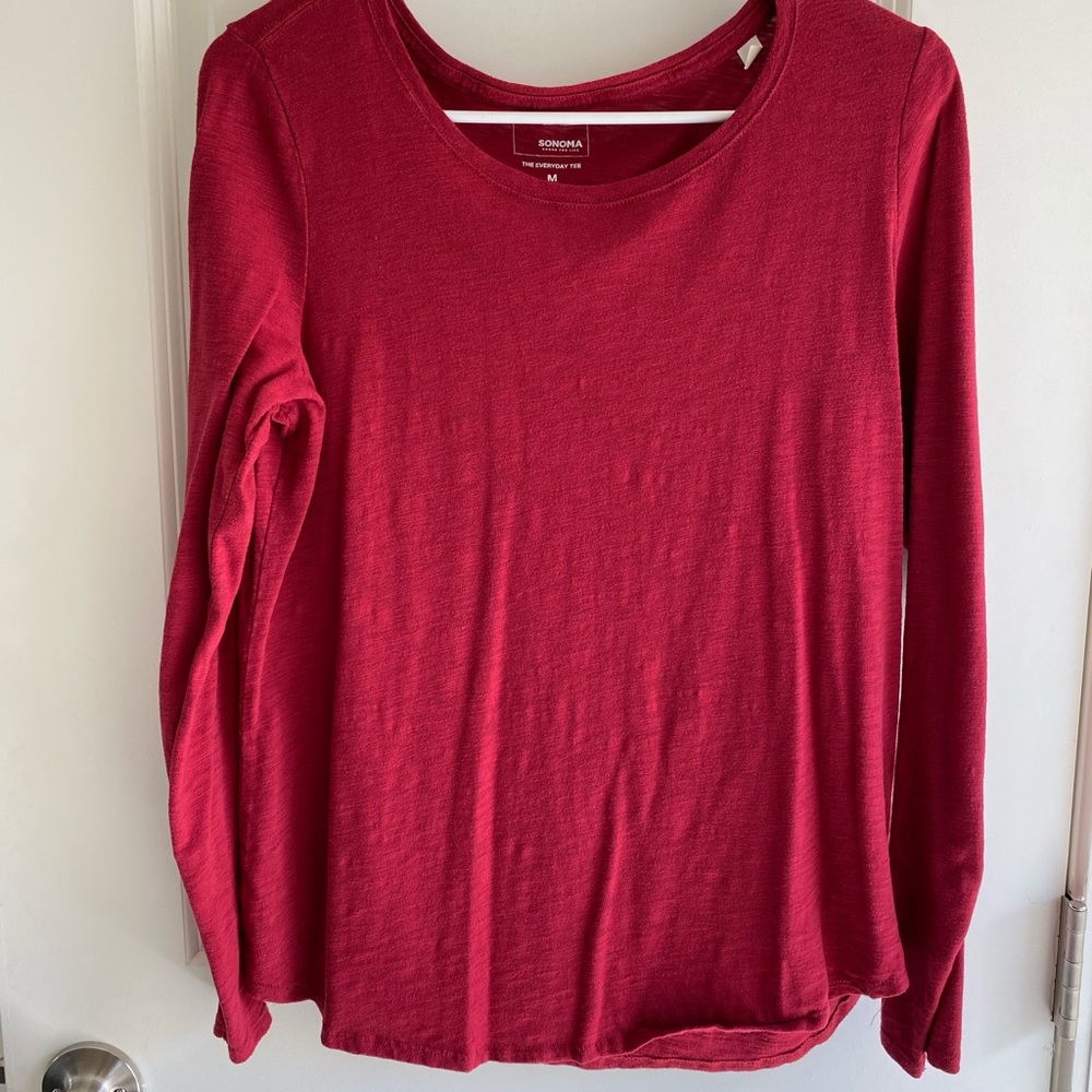 Women’s Red Long Sleeve - Medium